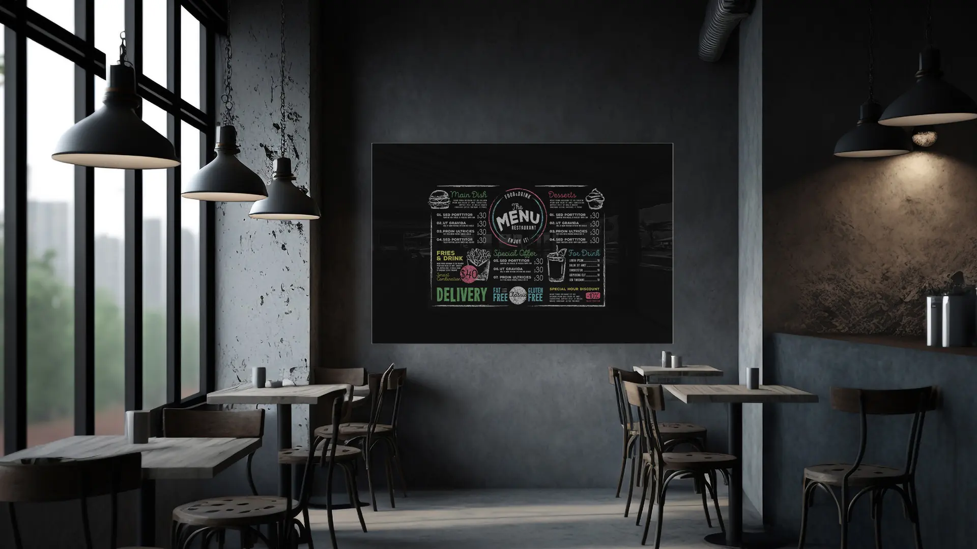 Tableau Noir en Verre 180x120cm, Tableau Magnétique sans Cadre, Verre Trempé + ACCESSOIRES – Image 3