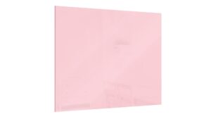 Tableau en Verre Bubblegum pink 45x45cm - Tableau Magnétique sans Cadre, Verre Trempé