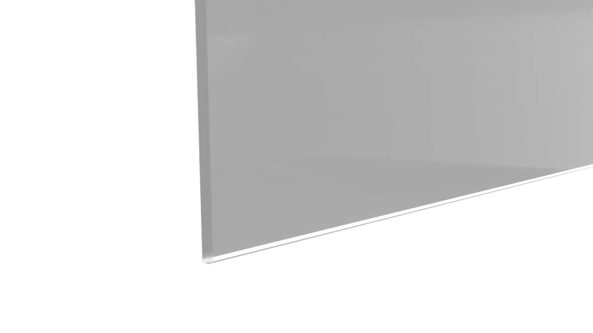 Tableau en Verre Gris 60x40cm, Tableau Magnétique sans Cadre, Verre Trempé – Image 8