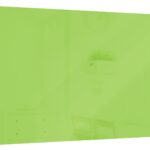 Tableau en Verre Mean green 90x60cm - Tableau Magnétique sans Cadre, Verre Trempé