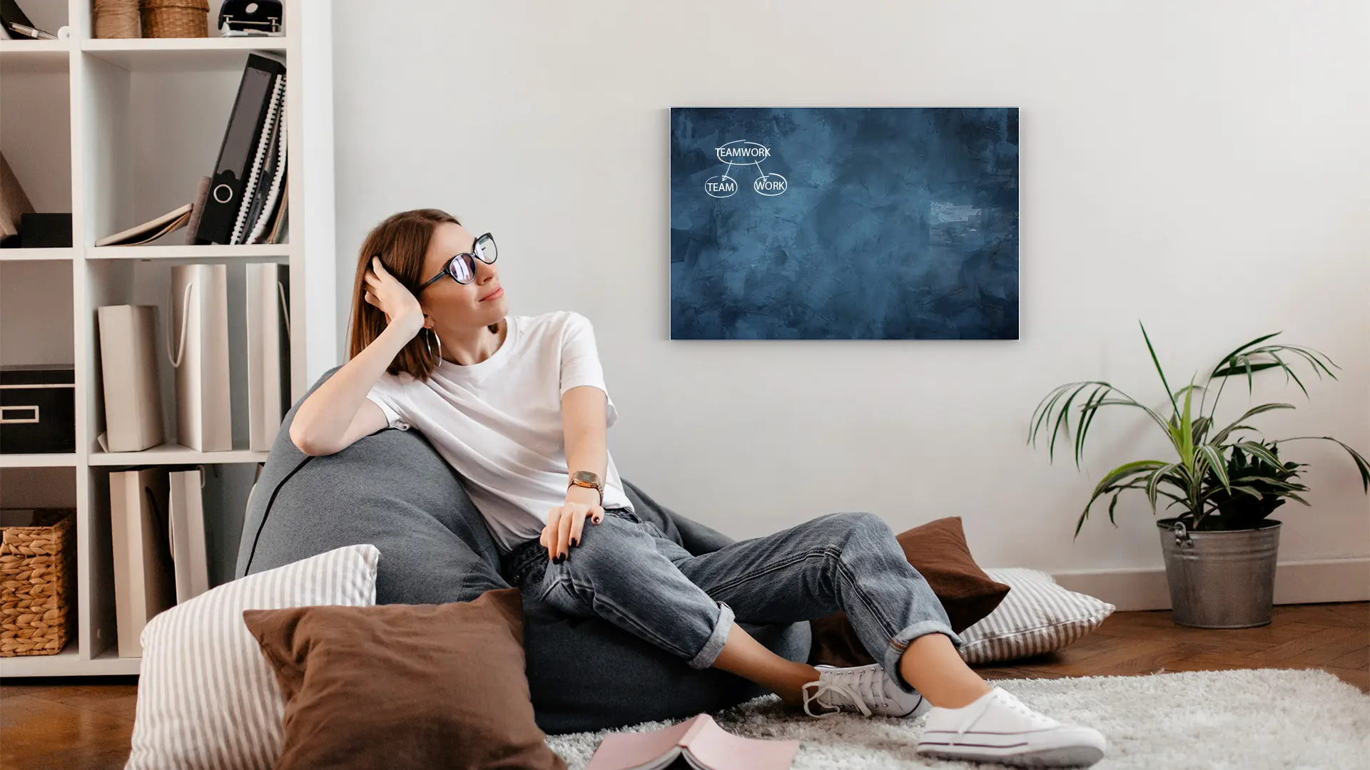 Impression sur verre CIEL NUAGEUX 60x40 cm + accessoires gratuits – Image 13