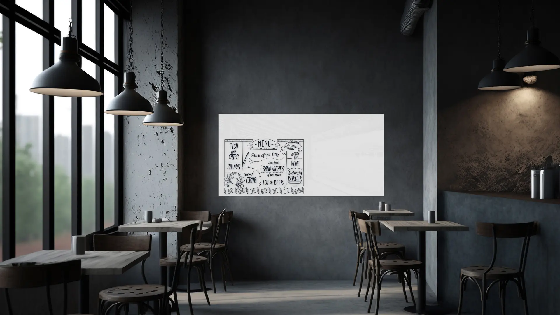 Tableau Blanc en Verre PREMIUM SUPERWHITE 200x100cm, Tableau Magnétique sans Cadre, Verre Trempé + ACCESSOIRES – Image 13