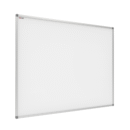 Tableau Blanc Émaillé de projection P4 150x150cm, MEGAboards magnétique effaçable à sec dans un cadre en aluminium