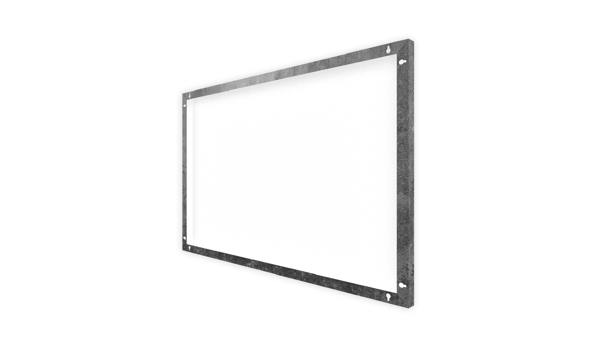 Tableau Magnétique en Métal style Mur de Béton Ciment 90x60cm, MetalBoards pour tout type d'Aimants – Image 7