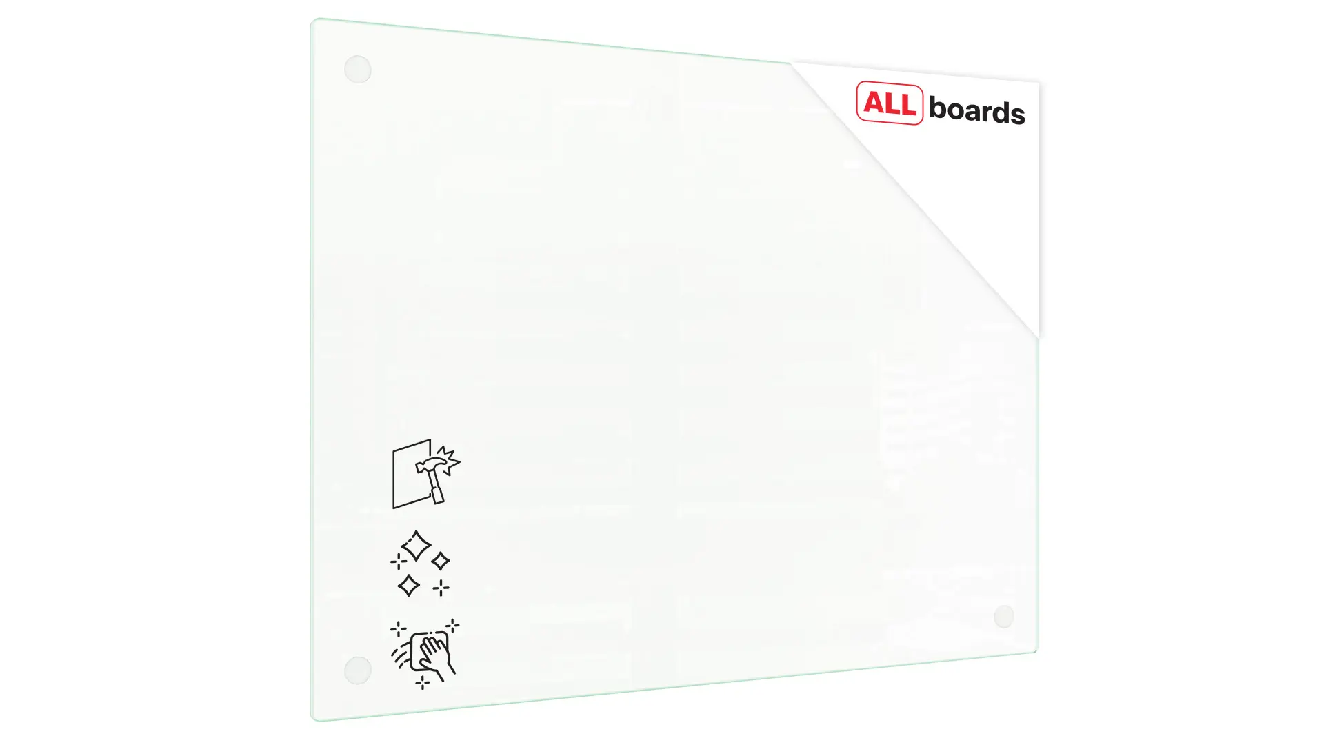 Planche à découper en verre TRANSPARENTE 30x40 cm crédence de cuisine plaque de protection en verre