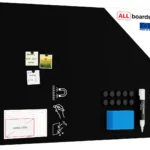 Tableau magnétique à craie SLIMboard sans cadre 120x90 cm + ACCESSOIRES