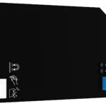 Tableau magnétique à craie SLIMboard sans cadre 240x120 cm + ACCESSOIRES
