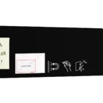 Tableau magnétique à craie SLIMboard sans cadre 60x15 cm