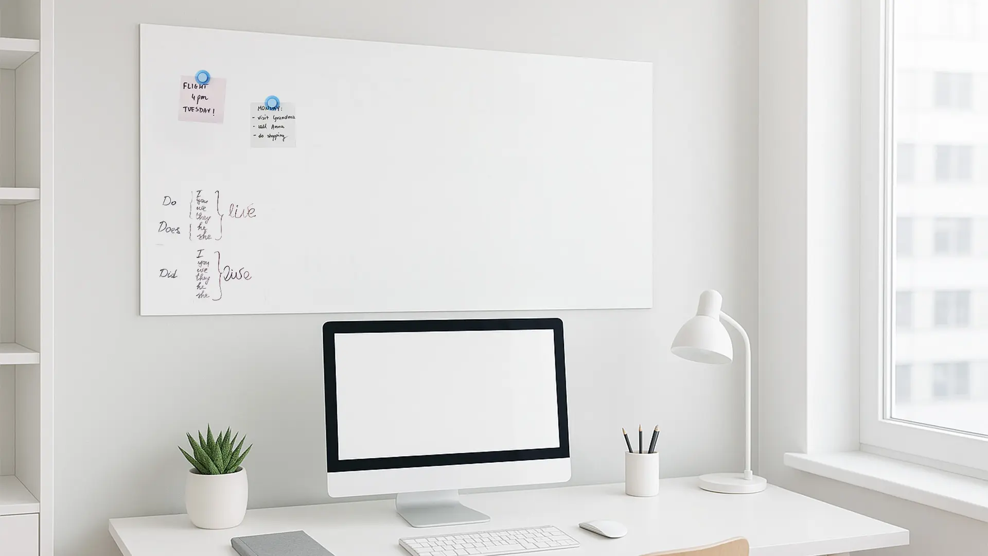 Surface magnétique autocollante effaçable à sec 100x50 cm + ACCESSOIRES – Image 9
