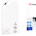 Surface magnétique autocollante effaçable à sec 120x90 cm + ACCESSOIRES