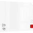 Tableau magnétique effaçable à sec SLIMboard sans cadre 240x120 cm + ACCESSOIRES