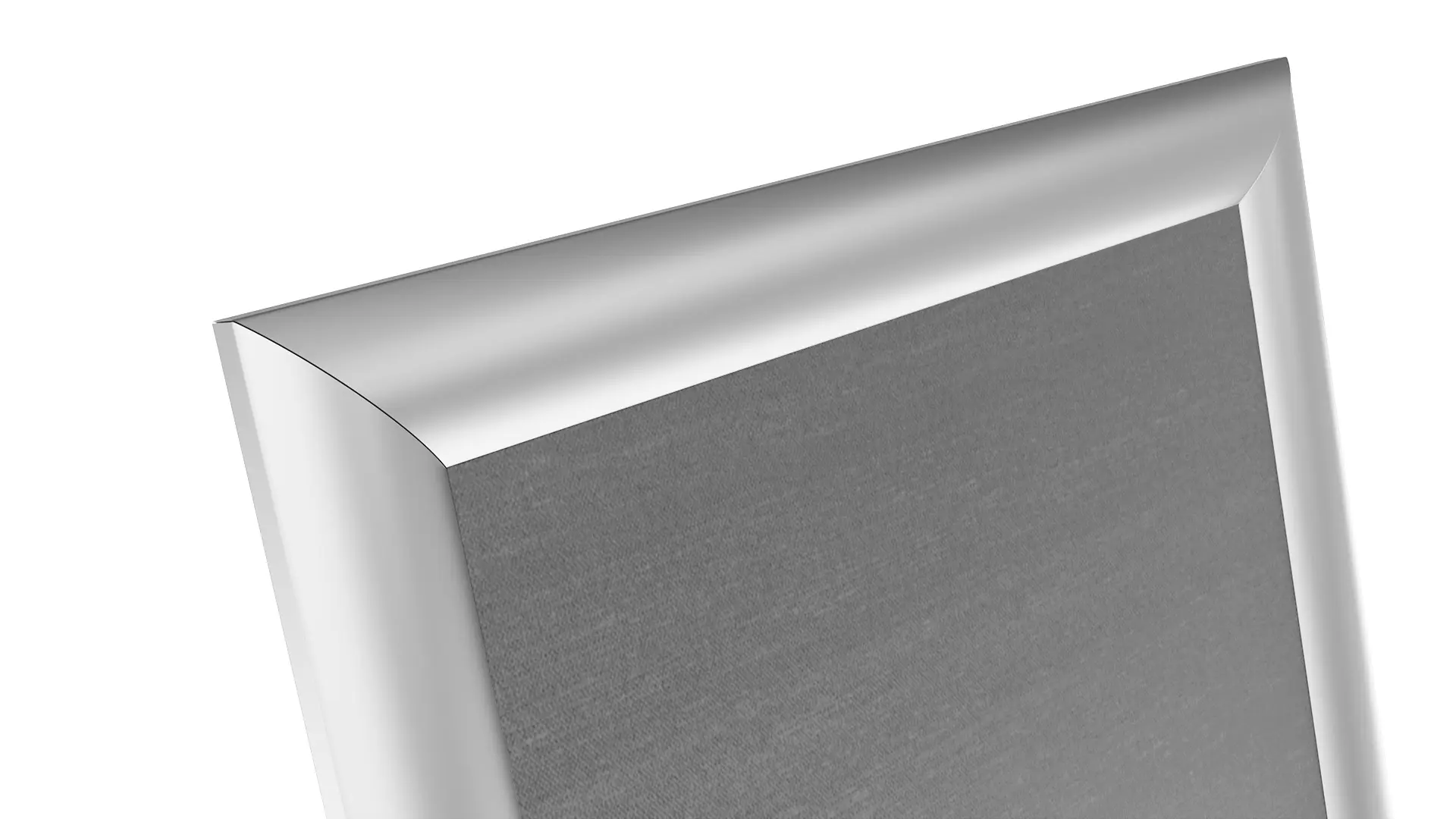 Porte affiche A3 OWZ avec cadre en aluminium argenté – Image 5