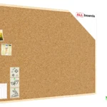 Tableau en liège (cadre en bois) 120x80 cm + ACCESSOIRES