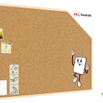 Tableau en liège (cadre en bois) 120x80 cm + ACCESSOIRES