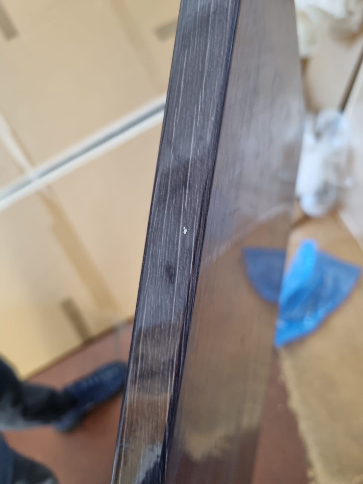 OUTLET Tableau Magnétique en Métal Motif Bois Tronc Cernes de Bois 60x40cm, MetalBoards pour tout type d’Aimants