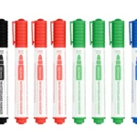 Set de marqueurs pour tableaux effaçables à sec ALLboards – 3 x 4 couleurs – 12 pièces