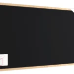 Tableau noir à craie 120x60 cm avec cadre en bois ECO
