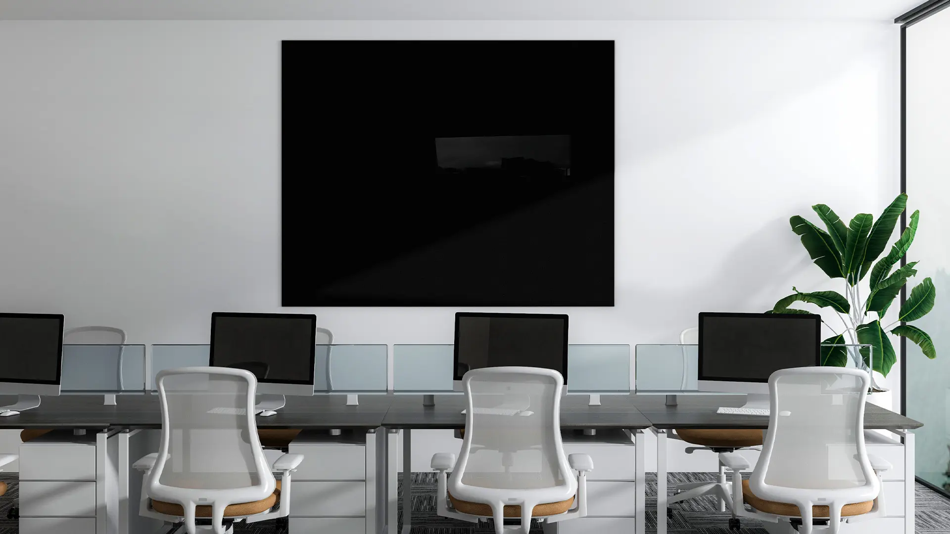 Tableau Noir en Verre 150x120cm, Tableau Magnétique sans Cadre, Verre Trempé + ACCESSOIRES – Image 13