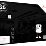 Tableau Noir en Verre 200x120cm, Tableau Magnétique sans Cadre, Verre Trempé + ACCESSOIRES