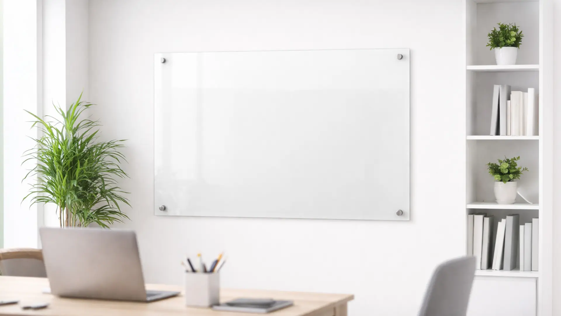 Tableau en Verre non magnétique Transparent 90x60 cm sans Cadre, Verre Trempé – Image 9