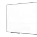 Tableau blanc magnétique 120x60 cm avec cadre en aluminium + accessoires - Série TM IDEA® Flex