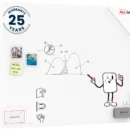 Tableau en verre magnétique mat 120 x 90 cm + ACCESSOIRES