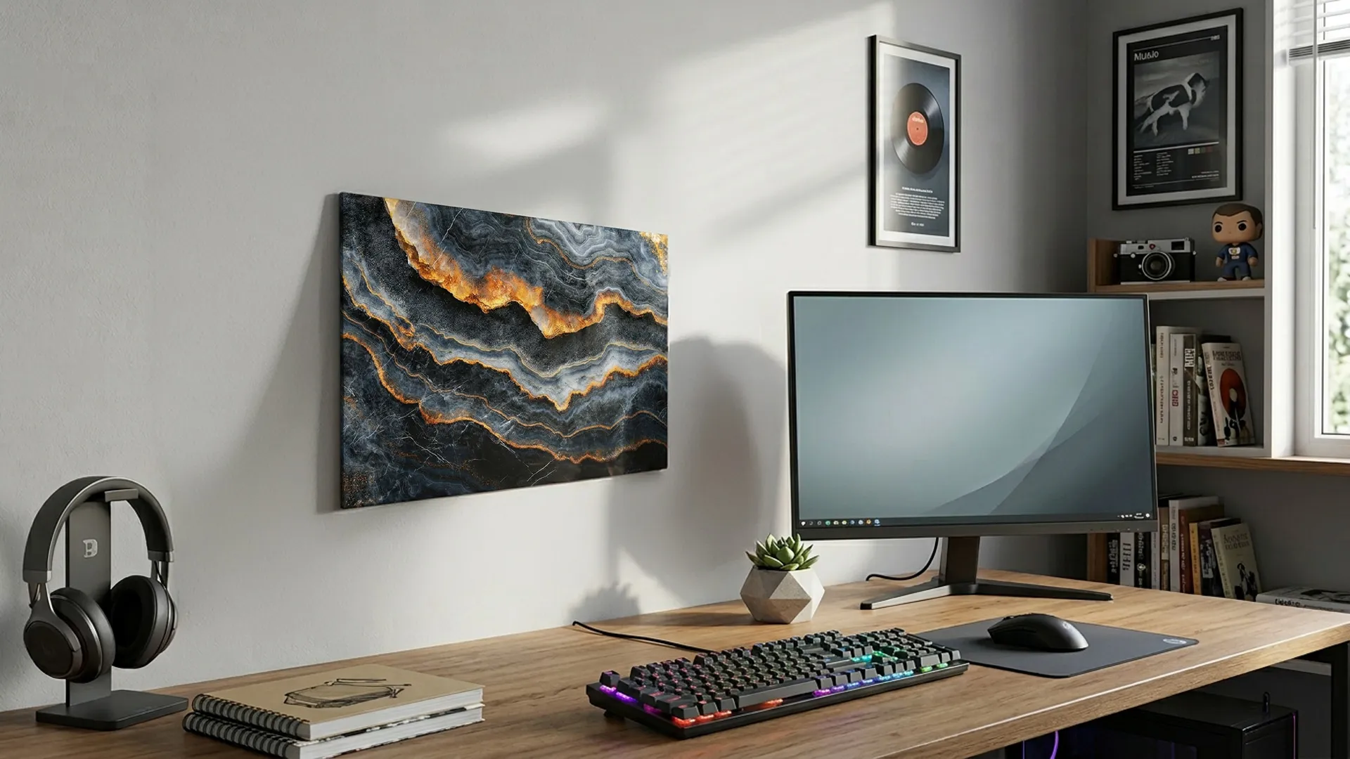 Tableau magnétique METALboards, ardoise foncée 60×40 cm + accessoires – Image 11