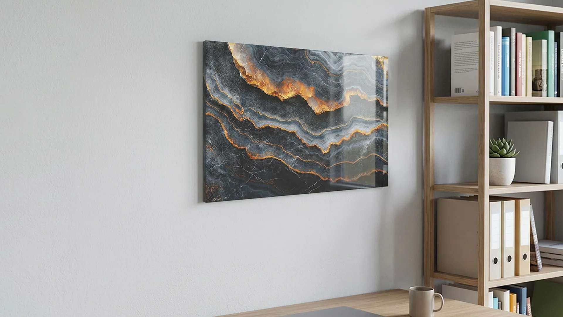 Tableau magnétique METALboards, ardoise foncée 60×40 cm + accessoires – Image 3