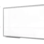 Tableau blanc magnétique 100x50 cm avec cadre en aluminium + accessoires - Série TM IDEA® Flex