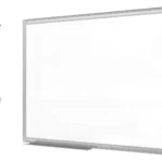 Tableau blanc magnétique 80x50 cm avec cadre en aluminium + accessoires - Série TM IDEA® Flex