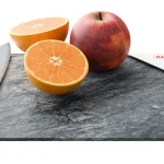 Planche à Découper & Plateau en Verre 30x20cm avec Motif Granite