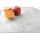 Planche à Découper & Plateau en Verre 50x40cm avec Motif BÉTON II