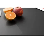 Planche à Découper & Plateau en Verre 50x40cm Style Noir Sombre