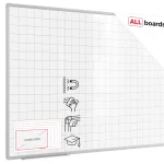 Tableau magnétique effaçable à sec 120x90 – Petits Carreaux
