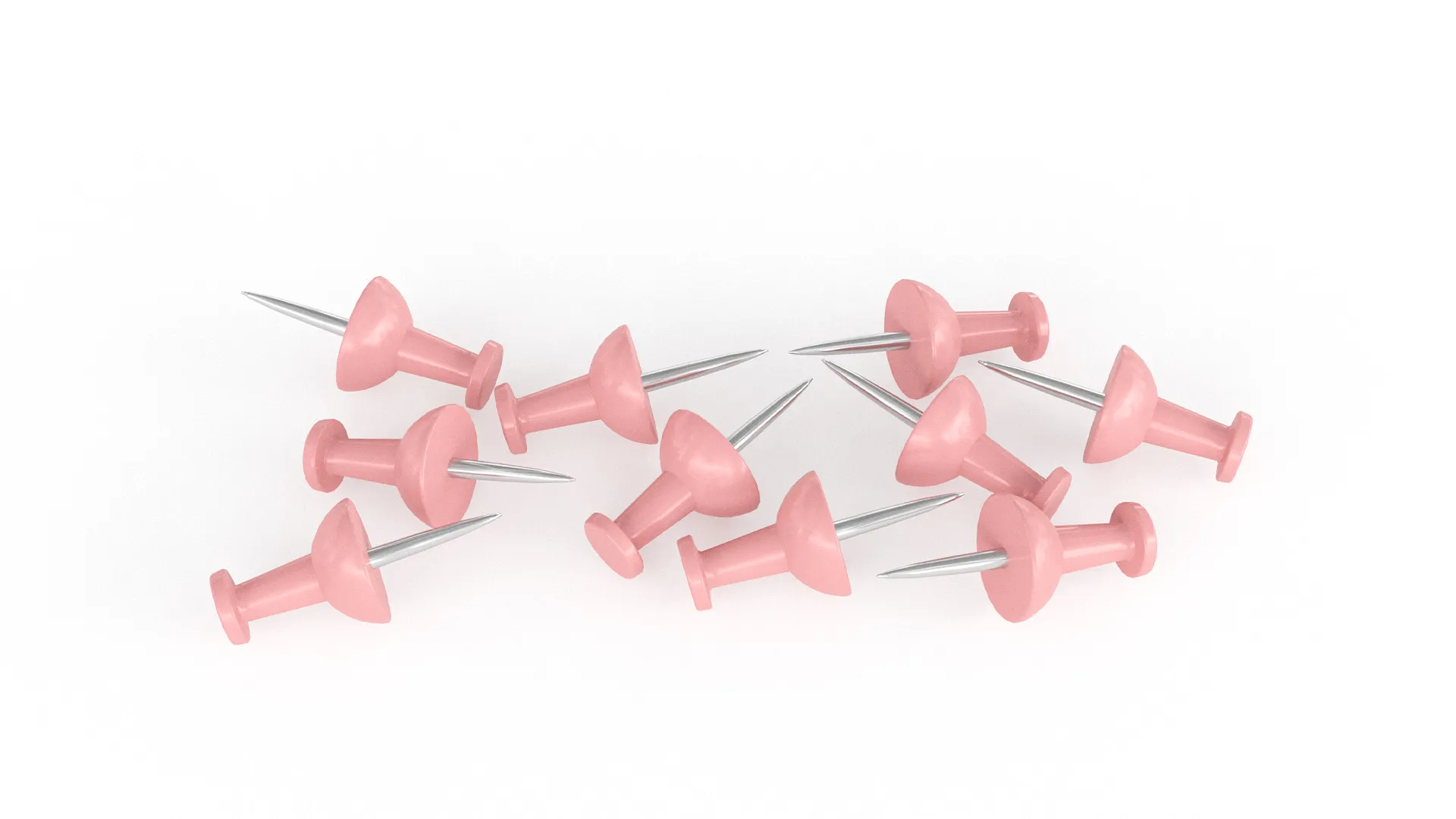 Tableau en feutre 80x40 cm, rose, avec cadre en bois laqué – Image 10